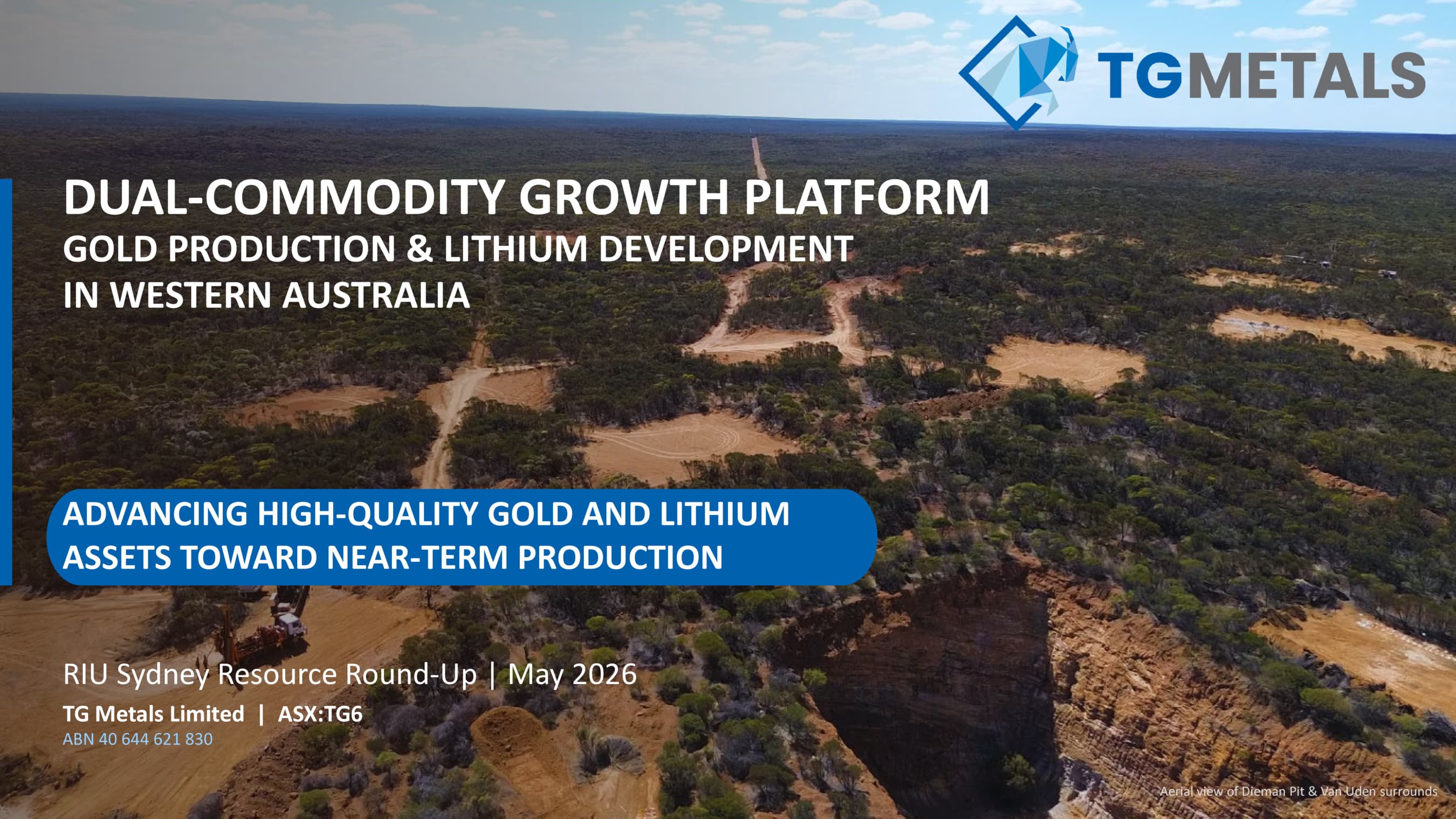 Investor Presentation - RIU Sydney Resource Round-Up